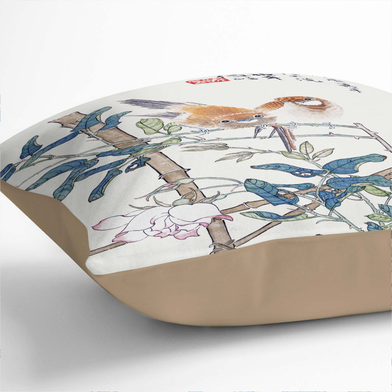 Square Throw Cushion, Stone, 55cm H x 55cm W x 20cm D