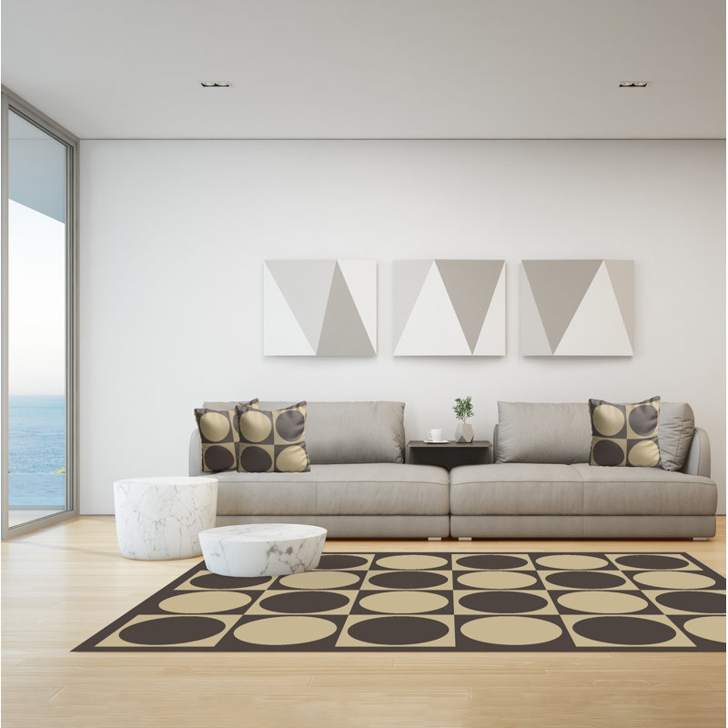 Fynlee Geometric Area Rug, Rectangle 140 x 200cm