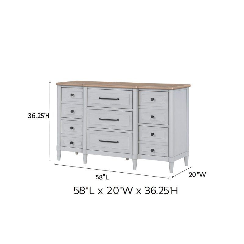 Petite commode pour adolescent - Ciment et sable