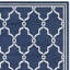 Tapis d'intérieur bleu marine / beige Arlecia-31311719