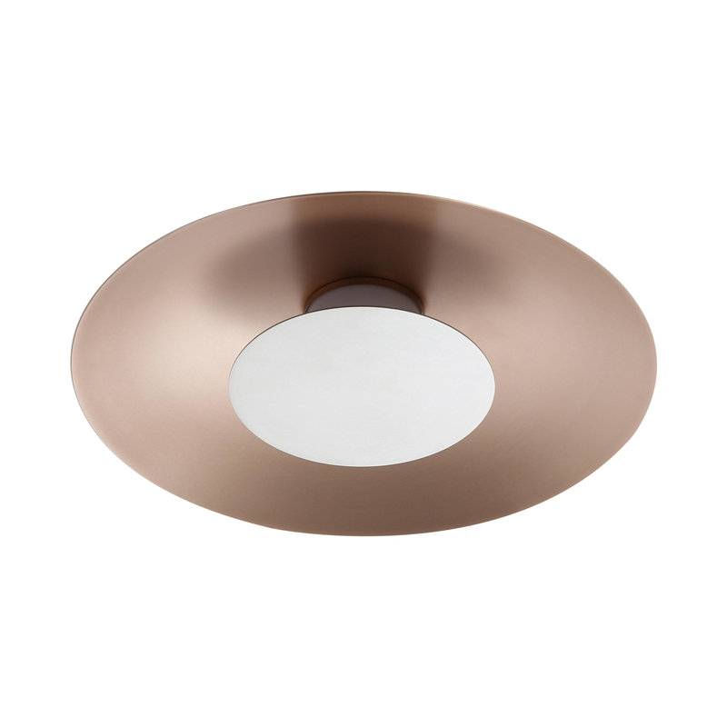 Plafonnier encastré à DEL Luma - 12 po, Argent argent, Or français