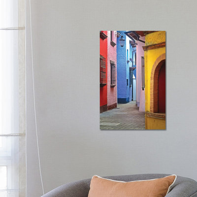 Mexico, Veracruz State. Colorful Colonial Architecture. by Jaynes Gallery - Wrapped Canvas Gallery-Wrapped Canvas Giclée