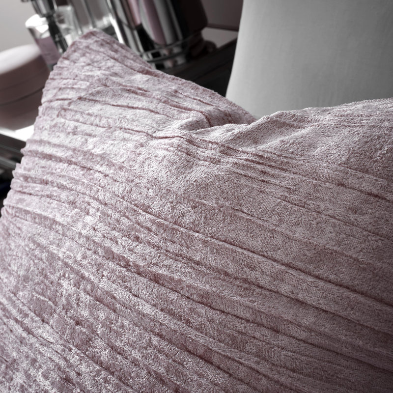 Satin Solid Colour Duvet Cover Set with Pillowcases Included, Blush Pink, Single Duvet Cover + 1 Standard Pillowcase