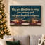 May May Be Merry Text On Candlelit Table Decor-663119172
