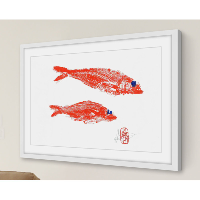 « père & fils », reproduction d’art encadrée, H 24 po x l 36 po x P 1,5 po