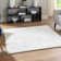 Tapis blanc éclatant Sarenna
