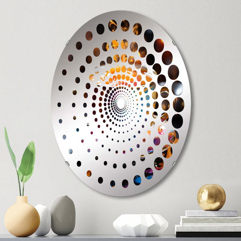 Haimowitz Oval Mirror, 20" W x 30" H