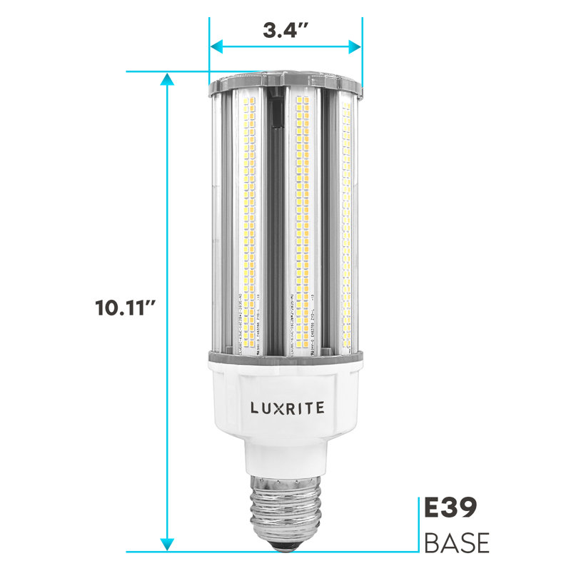 63 watts, ampoule DEL à changement de couleur E39 / base à bosses