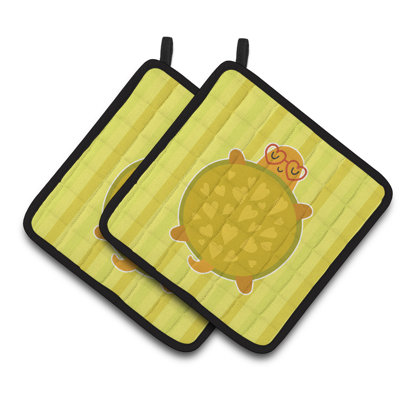 Cuisinier poignée en tortue de trésors avec verres caroline
