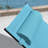 Outdoor Rust-Resistant Metal Chaise Lounge with Table-2285384