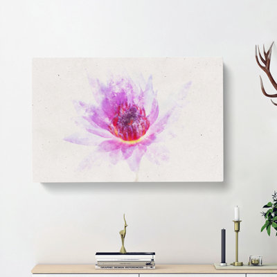 Water Lily - Wrapped Canvas