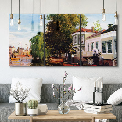 " Zaan At Zaandam, 1871 02 " 3 - Pieces