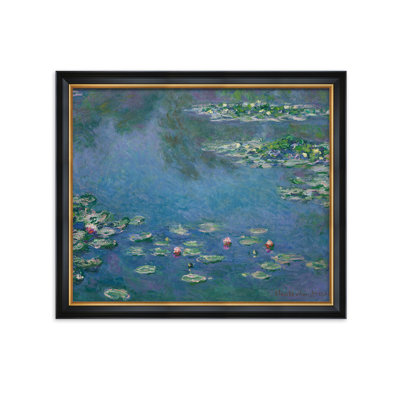 Claude Monet's Water Lilies 1906 Art Reproduction, Giclee Prints on Acid Free Cotton Canvas