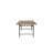 Dining Table  84 x 42 x 30 Inch (MDF/Solid Wood) - Beige  1 Piece