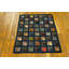Antique Wool Multicolor Jewel Tones Hooked - Loop Pile Rug