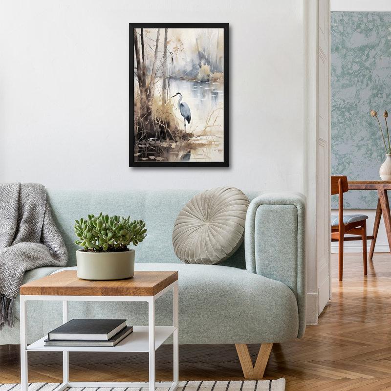 Affiches encadrées Herons X Premium, H 24 po x l 16 po