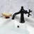 Kingston Brass Fuller Single-Handle 1-Hole Deck Mount Bathroom Faucet with Push Pop-Up-66069171-69976279