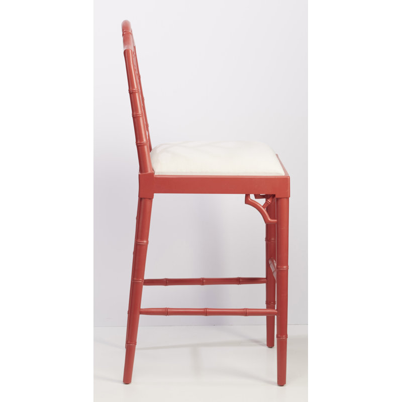 Corty 48" Bar Stool, Red