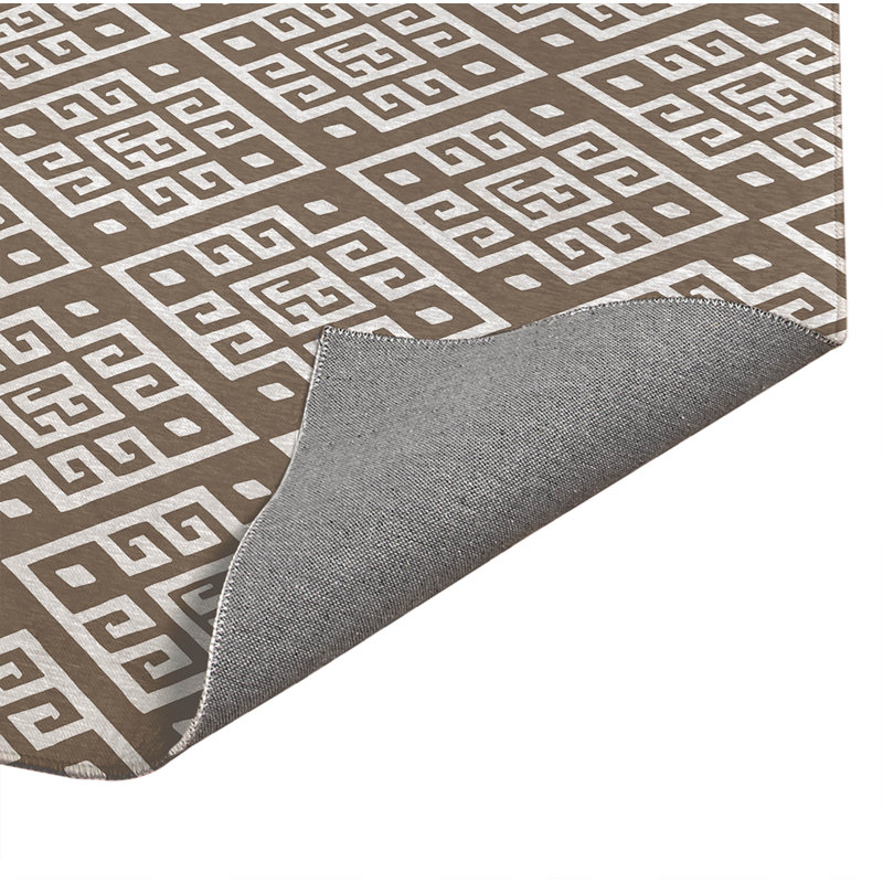 Jonsson Indoor Non-Slip Area Rug, Rectangle 4' x 6'