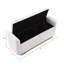 Banc de rangement avec repose-pieds avec base en métal doré et charnières de sécurité-741037682-741037680-741037681