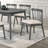 Pablo Upholstered Dining Chairs with Curved Backrest & Solid Wood Frame-115285057
