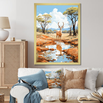 Woodland Deer Wanderers II