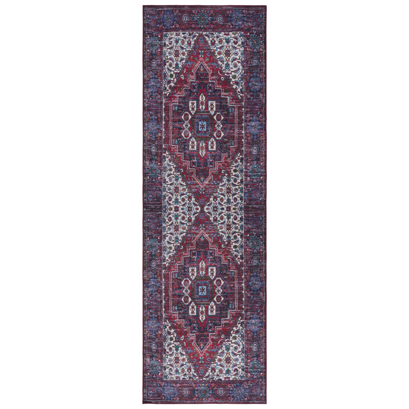 Tucson Performance Machine Washable Oriental Rug, Runner 2'6" x 8'