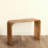 Clyde Modern Waterfall Edge Mango Wood Console Table -1850439879