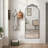 Classic Wall Mirror with Vintage Carved Applique-117805102