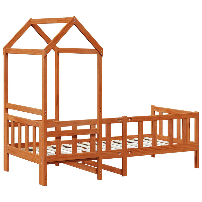 Daybed, European Single (90 x 200 cm), Wax Brown