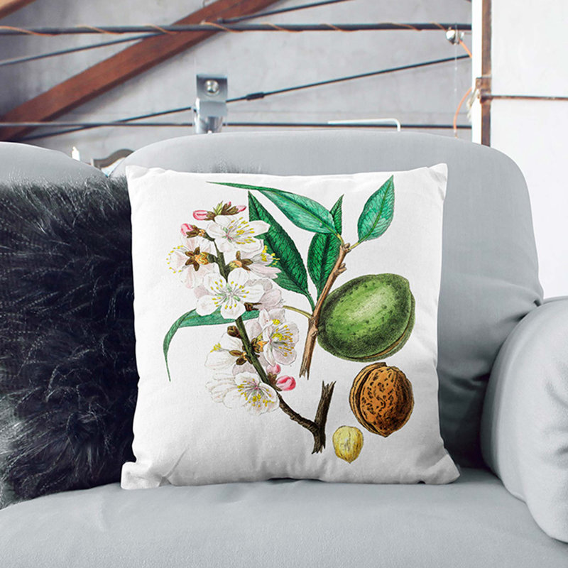 Square Cushion, White, 55 x 55 cm
