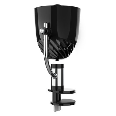 PIVOTC Compact Air Circulator Clip On Fan with Multi-Surface Mount