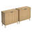 31"Sideboard with Adjustable Shelves(Set of 2)-1988575102