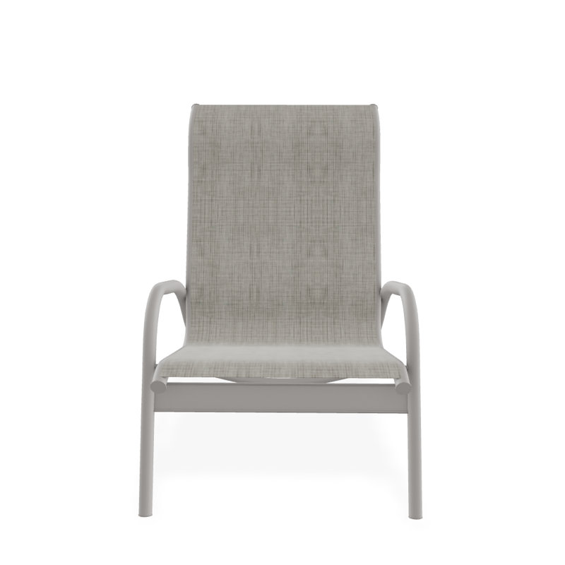Gardenella Patio Chair, Smoke, Warm Gray