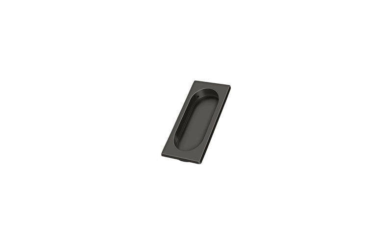 Recessed Pull, Oil-Rubber Bronze