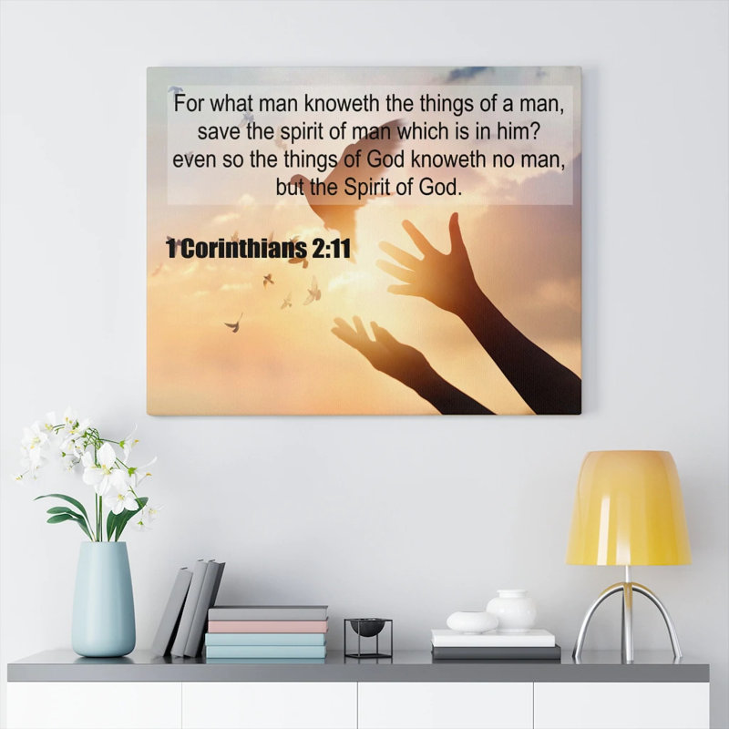 Spirit Of God - Wrapped Canvas Print, 46cm H x 61cm W