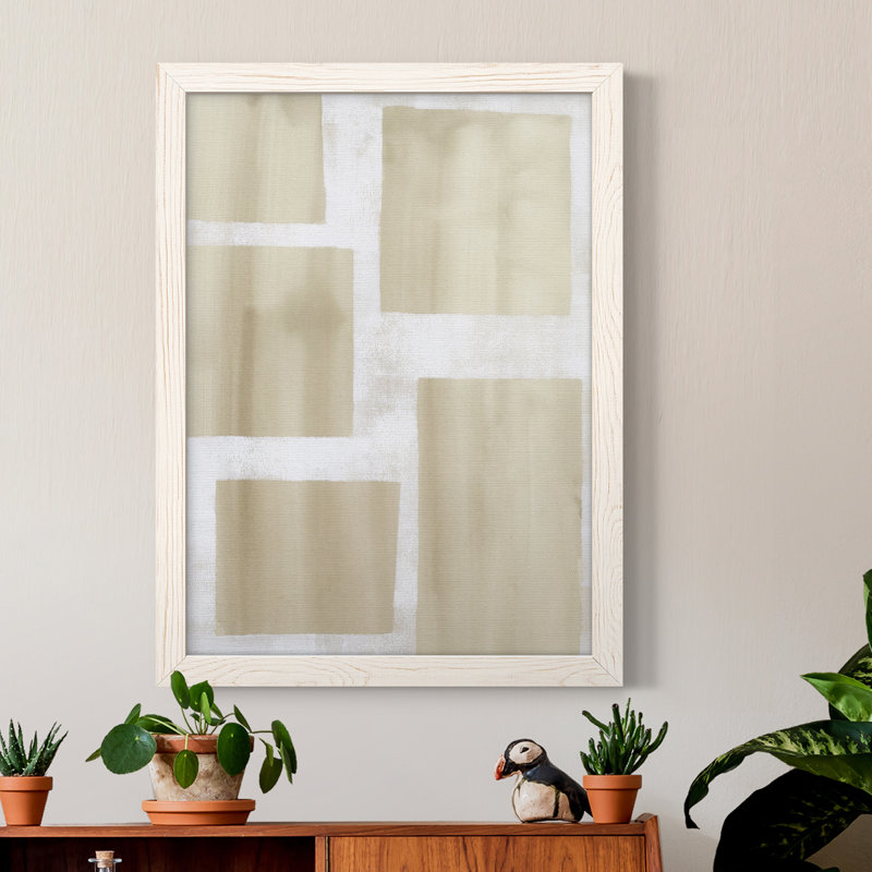 Ensemble de toiles en mouvement de qualité supérieure - Prêt à accrocher, Cadre blanc, H 28 po x l 38 po x P 1 po