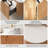 48" Bathroom Vanity with Sink, 2 Large Storage Drawer, Ceramic Basins with Marble Top, Pre-Assembled-332504664