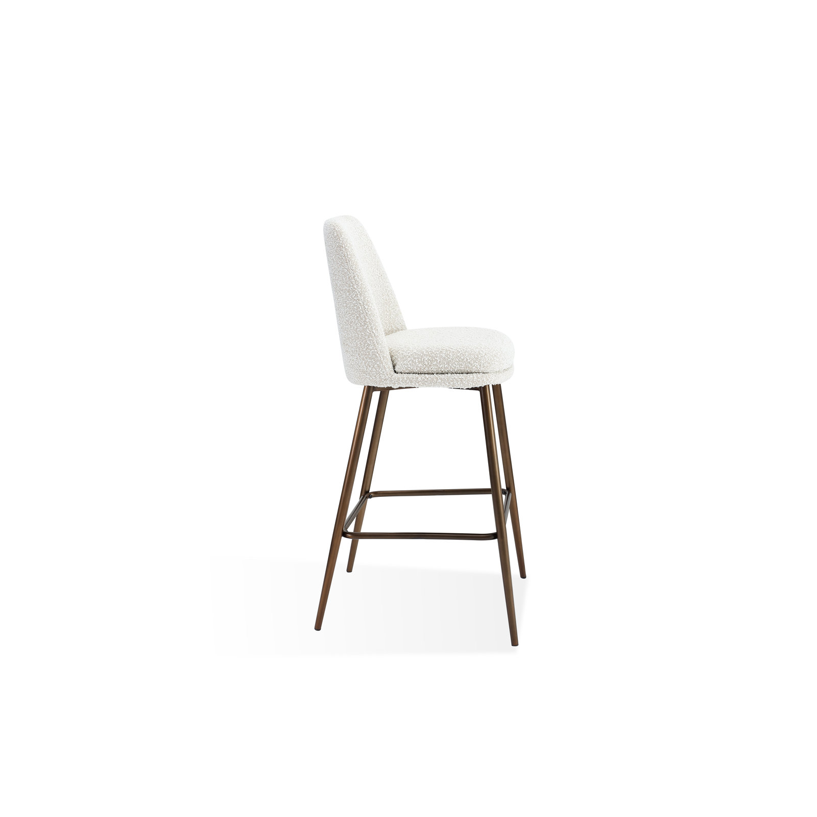 Wyatt Upholstered Bar and Counter Stool, Bar Stool (31" Seat Height)