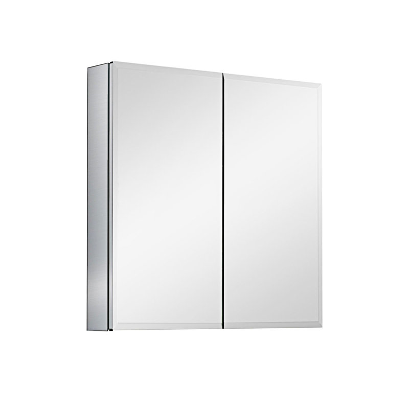 Armoire à pharmacie 2 portes avec miroir