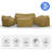 Layinsun Patio Furniture 7 Person Conversation Set Cover, Outdoor Furniture Covers, Water-Repellent UV & Weather-Resistant Covers for Brandtley Sofa, Loveseat, Chairs & Table-673232870