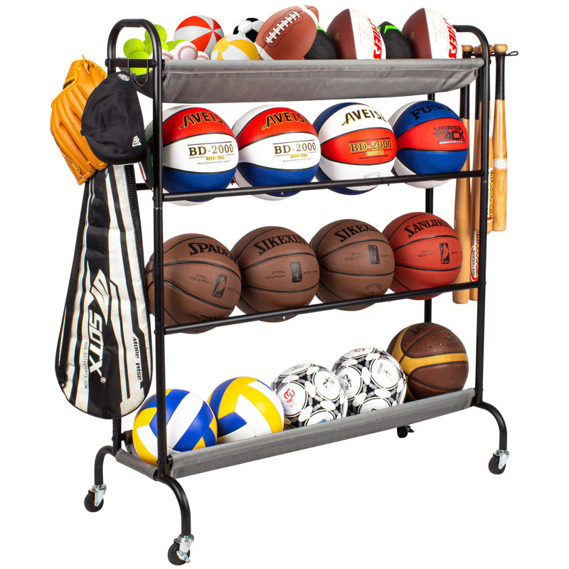 Metal Freestanding Sports Rack