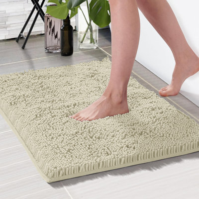 Chenille Non-Slip Non-Slip Bath Mat