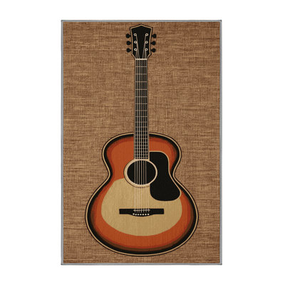  Tapis lavable pour guitare