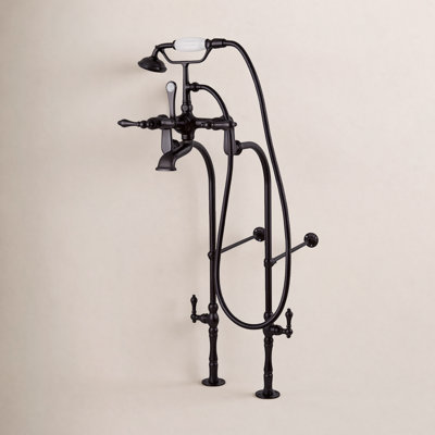Vintage Freestanding Clawfoot Tub Faucet Set