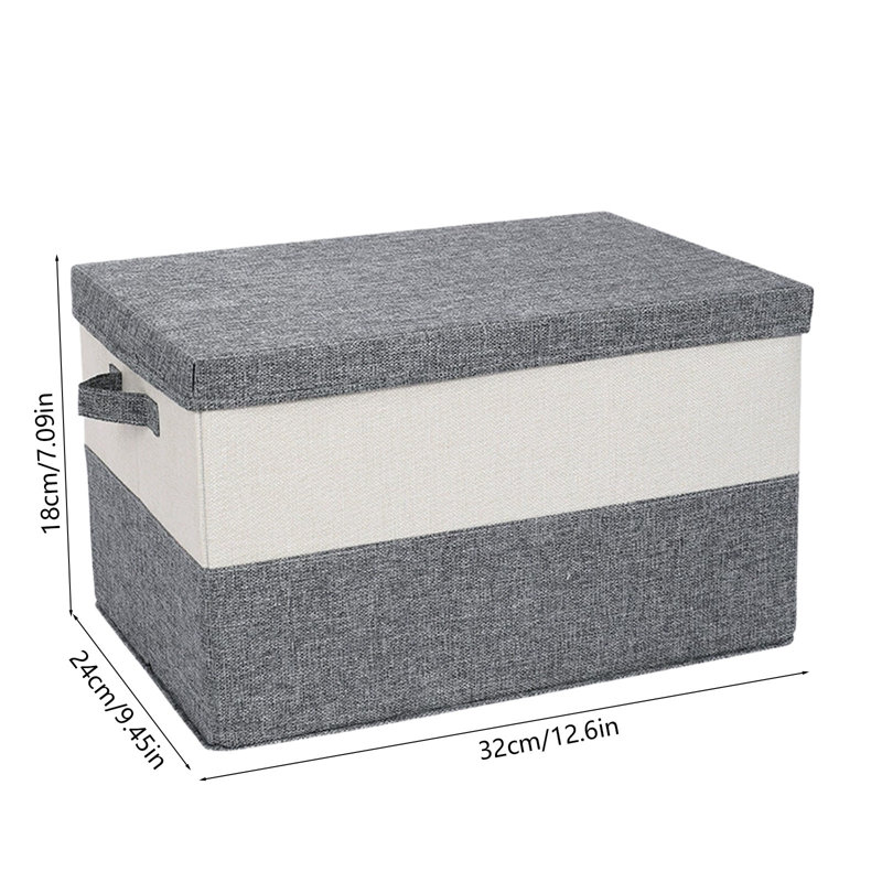 Boîte de rangement pour garde-robe pliable Très grand bac de rangement pour vêtements, GYS