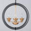 Luminaire suspendu sphère 3 lumières Farmhouse
