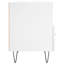 Erno 40cm W Iron Bedside Table-1422215008