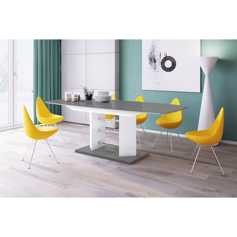 Debrisha Extendable Dining Table, Grey