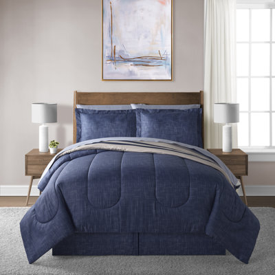 Ensemble d'édredon en microfibre 8 pièces Lanwood Home